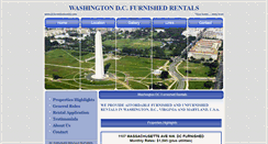 Desktop Screenshot of dcfurnishedrental.com